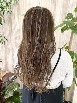 ロング 喜多 心奈のヘアスタイル