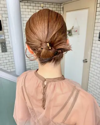 ヘアアレンジ 大人可愛いヘアメイク 💋🧚‍♀️しずかのヘアスタイル