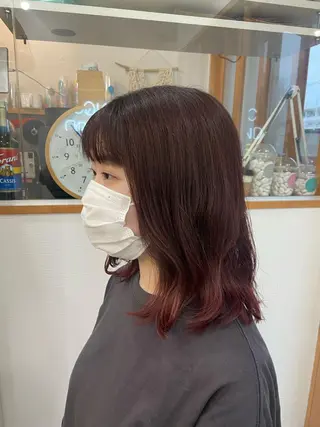 ミディアム SUNC🍀大熊 花奈絵🍀のヘアスタイル