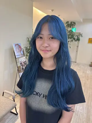 ロング カラー くさかみさき🌼暖色 /耳つぼ/オタク🌼のヘアスタイル