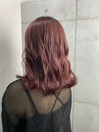 セミロング カラー botan🦖*･ amiのヘアスタイル