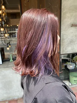 ミディアム スロウ（slow）所属・slow✂︎ 矢野芹奈のヘアスタイル