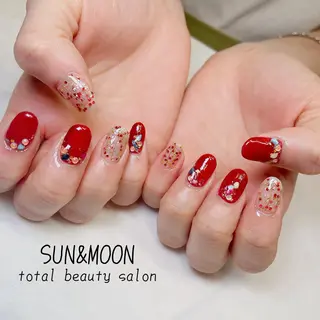 ネイル SUN&MOON所属・SUN&MOON REOのネイルデザイン