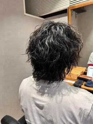 ミディアム メンズ特化☝️添田 好恵のヘアスタイル
