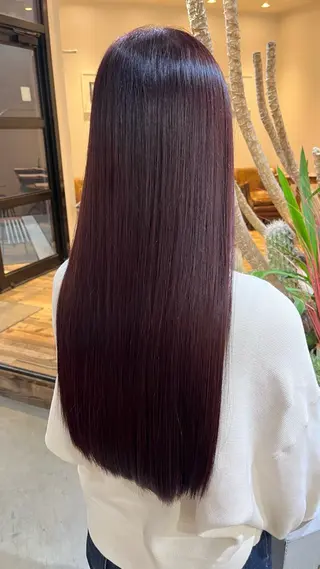 ロング カラー Lolonois梅田 /Okazaki:)のヘアスタイル