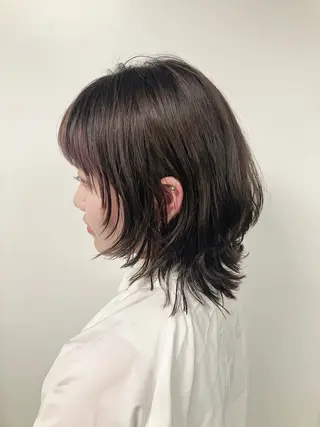 ショート fumikaブリーチ /ウルフのヘアスタイル