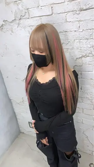 ロング L studio【エルスタジオ】所属・派手髪特化🫶 RYUSEI🐈‍⬛のヘアスタイル