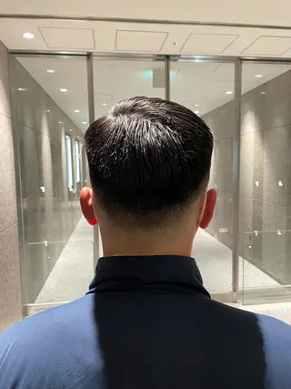 ショート メンズ カット指名No1漆原 聡のヘアスタイル