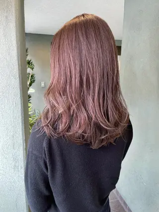 セミロング カラー HIROKI ” stylistのヘアスタイル