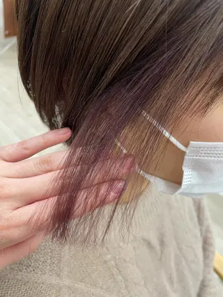 ショート 心斎橋/海外レイヤー 募集中三好玲奈のヘアスタイル