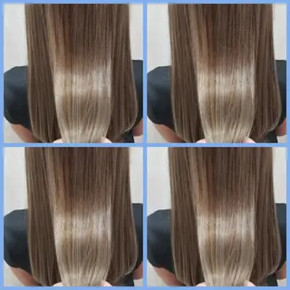 ロング カラー 顔周りレイヤーカット 髪質改善代表西村功平のヘアスタイル