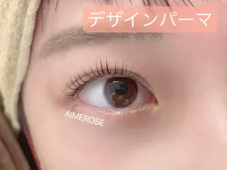 マツエク・マツパ AIMEROSE 心斎橋のマツエク・マツパデザイン