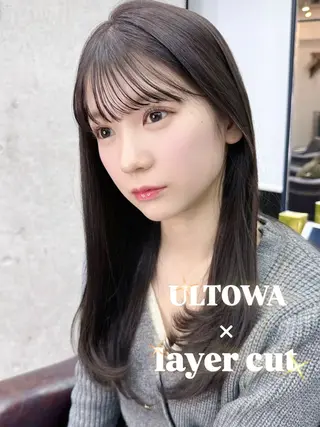 ロング 韓国/ワンホンヘア 髪質改善/MaCoのヘアスタイル