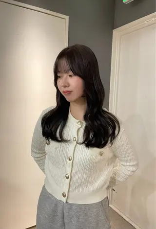 ロング カラー 艶髪/透明感カラー/ レイヤー/NENEのヘアスタイル