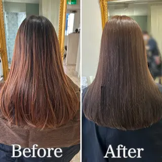 ロング 【艶ヘア】 どうまえのヘアスタイル