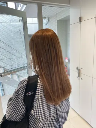 ロング カラー ナチュラル/韓国💎 haruka 💎のヘアスタイル