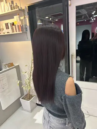 ロング カラー 弓矢 叶のヘアスタイル