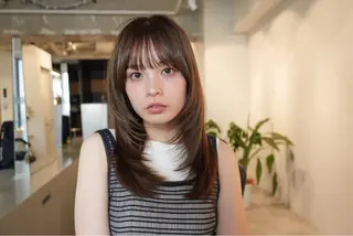 ロング rino/カット /レイヤー/名古屋のヘアスタイル