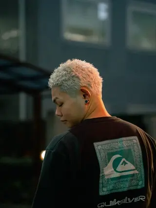 ショート カラー パーマ メンズ 🔗メンズサロン🔗 Kieのヘアスタイル