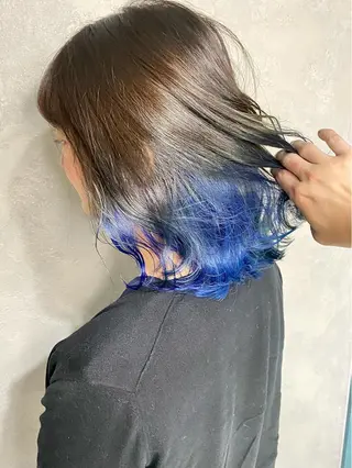 ミディアム 艶カラー YOSHIMURAのヘアスタイル