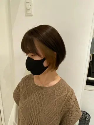 ショート カラー ナナシ所属・✨髪質改善/縮毛矯正 木村和司✨のヘアスタイル