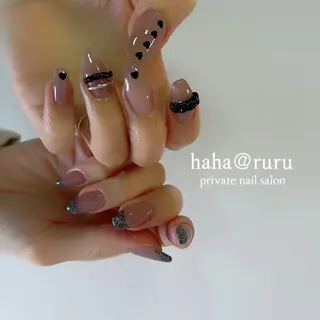 ネイル haha@ ruruのネイルデザイン