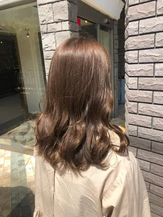 ミディアム La fith hair rond 立川店所属・kyosuke 透明感カラーのヘアスタイル