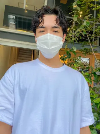 パーマ メンズ 栄/矢場町 三井太朗のヘアスタイル