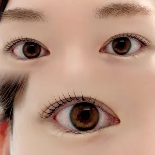 マツエク・マツパ juve.eyelash別府店所属・juve. amiのマツエク・マツパデザイン