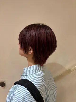 ショート カラー H by shiomi H所属・minami カラーモデル募集中のヘアスタイル