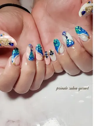 ネイル Garnet nailのネイルデザイン