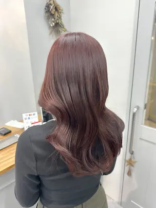 ロング 🍓🍒ダブルカラー モデルmio🍒🍓のヘアスタイル