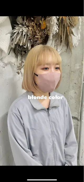 カラー 暖色カラ-ෆ˚顔周り 🎀ོ白岩亜実🎀ོのヘアスタイル