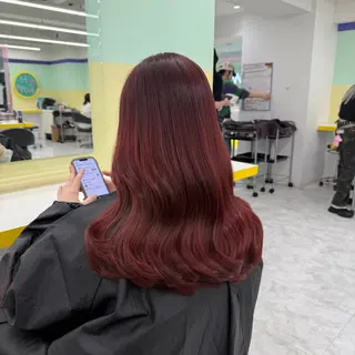 ロング カラー ヘアアレンジ 🎀Girly艶髪カ ラー🎀Harukaのヘアスタイル