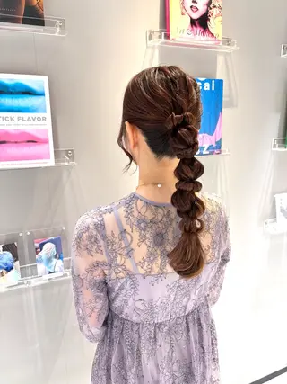 ヘアアレンジ 誰もが憧れる艶髪✨ /アレンジヘア🎀のヘアスタイル