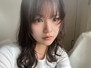 セミロング 福田花音/スタイリ スト兼任アイリストのヘアスタイル