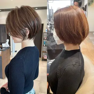 ショート お悩み解決ひし形 ショート✂️　イガワのヘアスタイル
