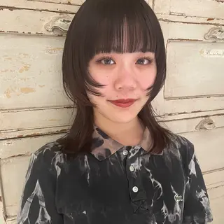 ミディアム RorriM natsuのヘアスタイル