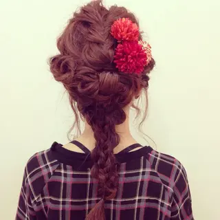 ロング ヘアアレンジ charme【 シャルム 】所属・ボブ/レイヤー/ nanamiのヘアスタイル