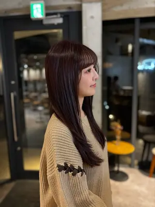 カラー DaVin アキラのヘアスタイル