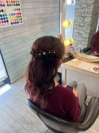 ロング KEEN.渋沢/ 横溝小夏のヘアスタイル