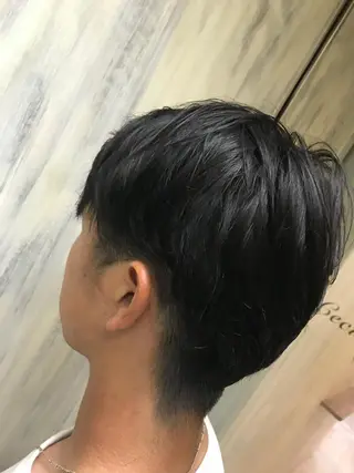 ショート メンズ TERRACE 福島所属・shi hoのヘアスタイル