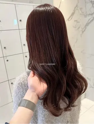 ロング カラー 似合わせカット/ カホのヘアスタイル