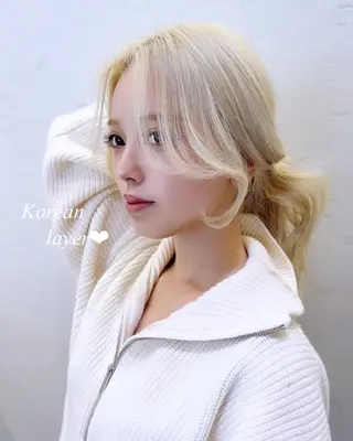 ロング カラー 韓国ヘア×髪質改善 /yoshikaのヘアスタイル