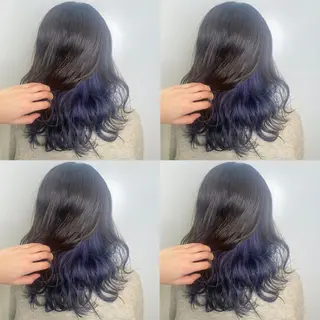 セミロング 【カラー指名No 1✨】HIBIKIのヘアスタイル