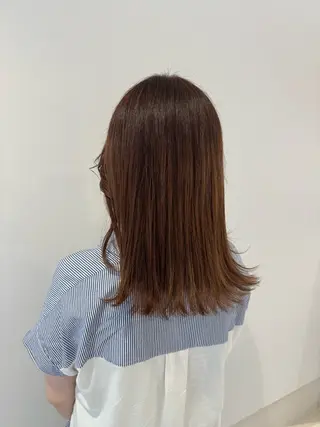 カラー fni.fni所属・坪井 れあのヘアスタイル