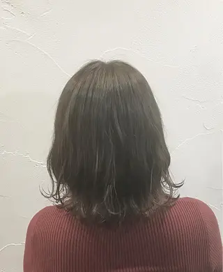 ミディアム カラー パーマ ヘアアレンジ メンズ キッズ Le Reve (ルレーブ所属・kobayashi $hogoのヘアスタイル