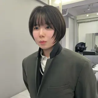 ショート レイヤーカット ムラカミカイセイのヘアスタイル