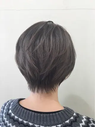 ショート ボブ/美髪矯正 /佐藤　奈巳のヘアスタイル
