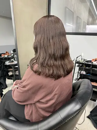 セミロング カラー kimika🥑 メンズ/髪質改善のヘアスタイル